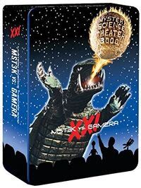 MST3k vs Gamera (vol XXI) tin box art is GLORIOUS. : r/MST3K